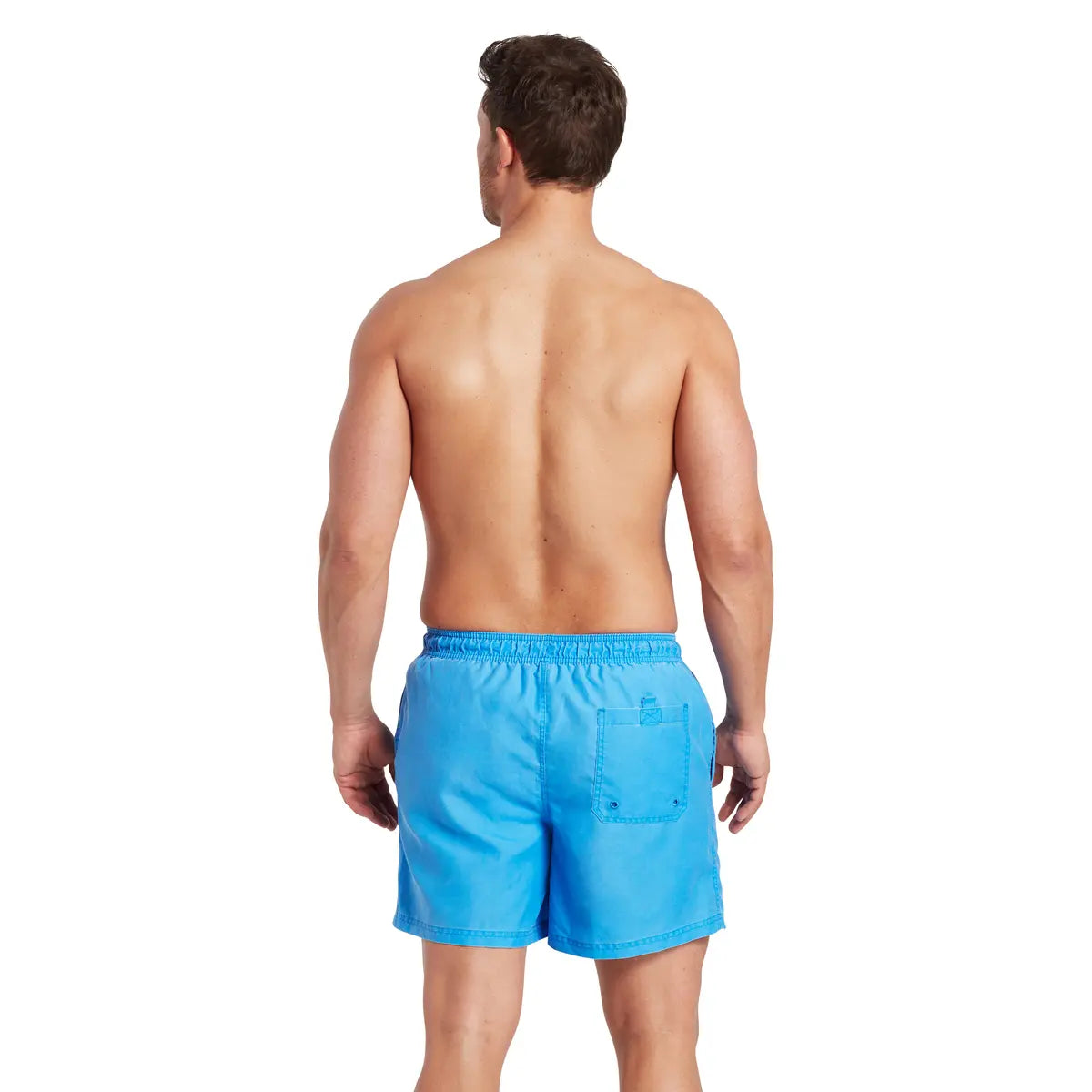 ZOGGS Men's Mosman Washed 15 inch Shorts - Blue