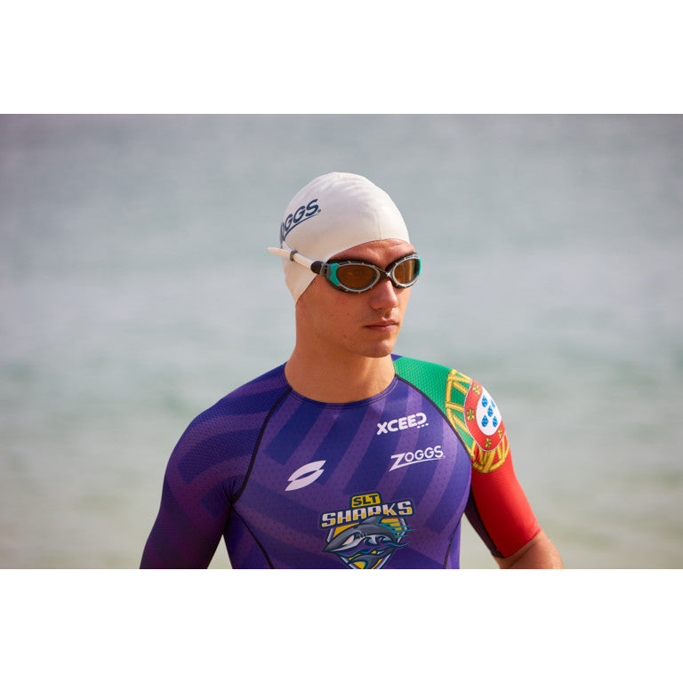 ZOGGS Predator Flex Polarized Ultra Regular - Black/Green/Polarized Copper