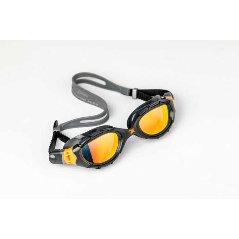 ZOGGS Predator Flex Titanium Regular - Grey/Black/Mirror Orange