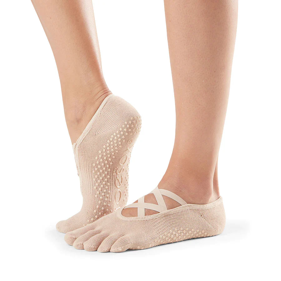 TOESOX Grip Full Toe Elle - Nude