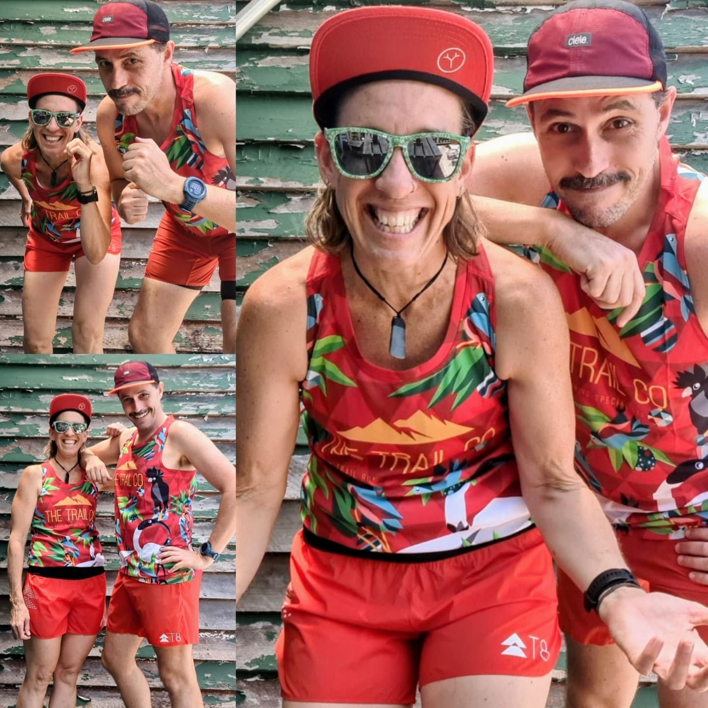 The Trail Co. Christmas Running Singlet | Womens