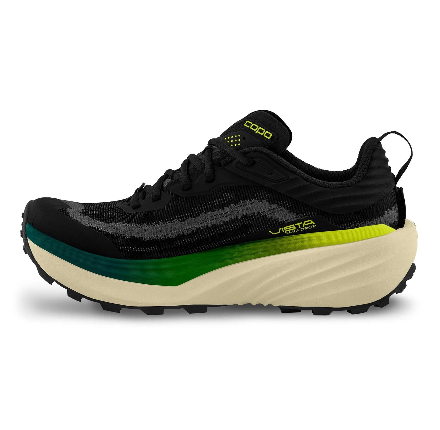 Topo Vista | Black / Lime | Mens