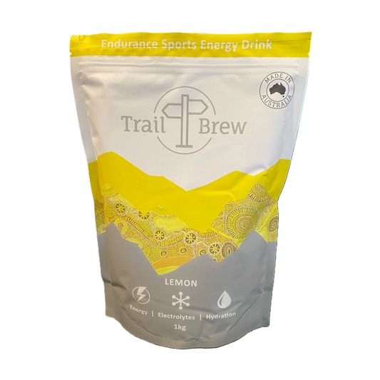 Trail Brew Energy + Electrolyte Drink | 1kg Bag | Lemon