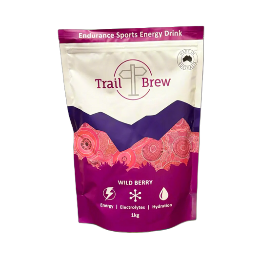 Trail Brew Energy + Electrolyte Drink | 1kg Bag | Wild Berry