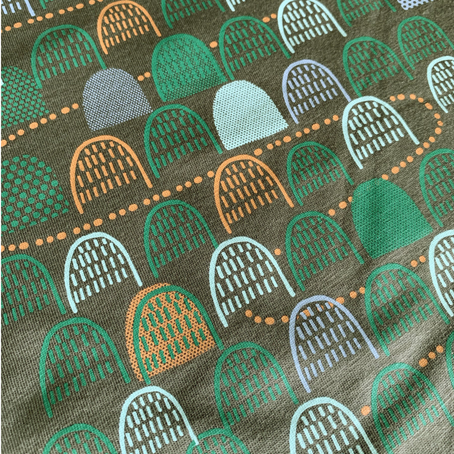 The Trail Co. Casual Tee | Green Path | Womens