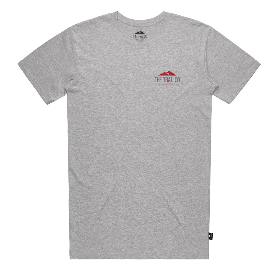 The Trail Co. Casual Tee | Grey Hills | Unisex