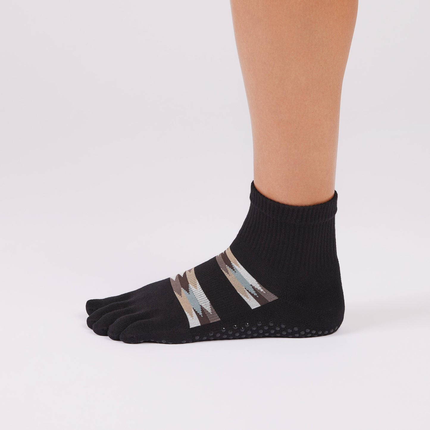 TOESOX Full Toe Ultra Fine Knit Melody - Mirage Stripe