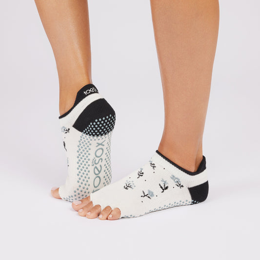 TOESOX Half Toe Low Rise - Bellflower