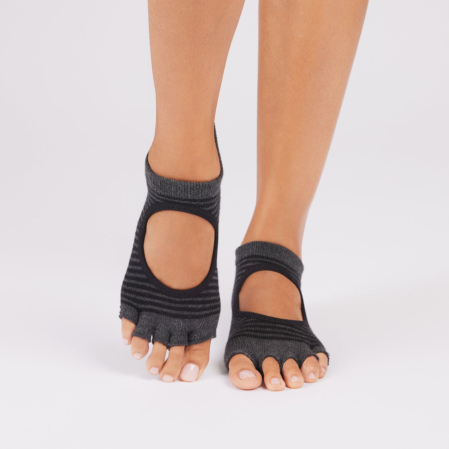 TOESOX Half Toe Bellarina - Midnight Stripe