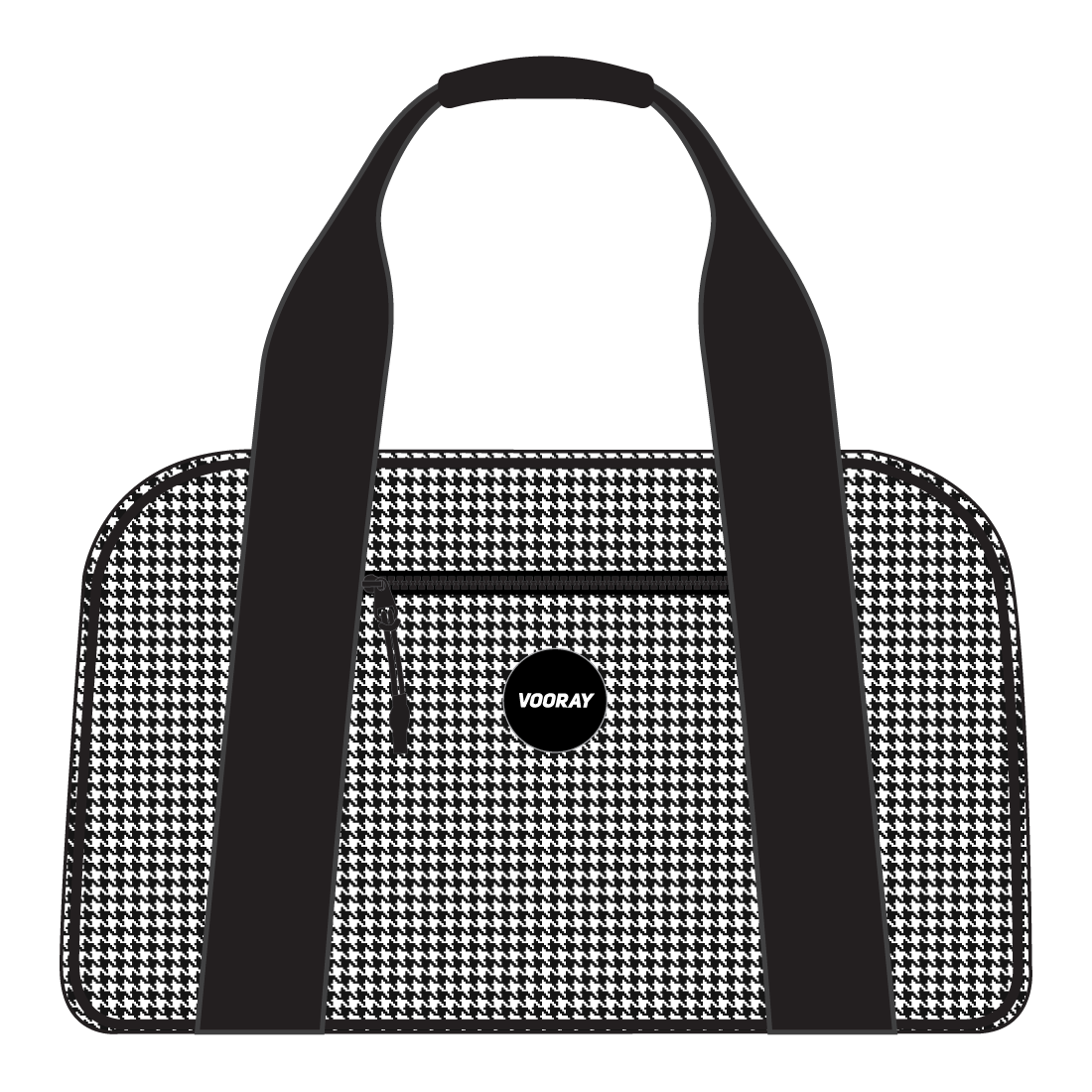 VOORAY Burner Gym Duffel - Houndstooth
