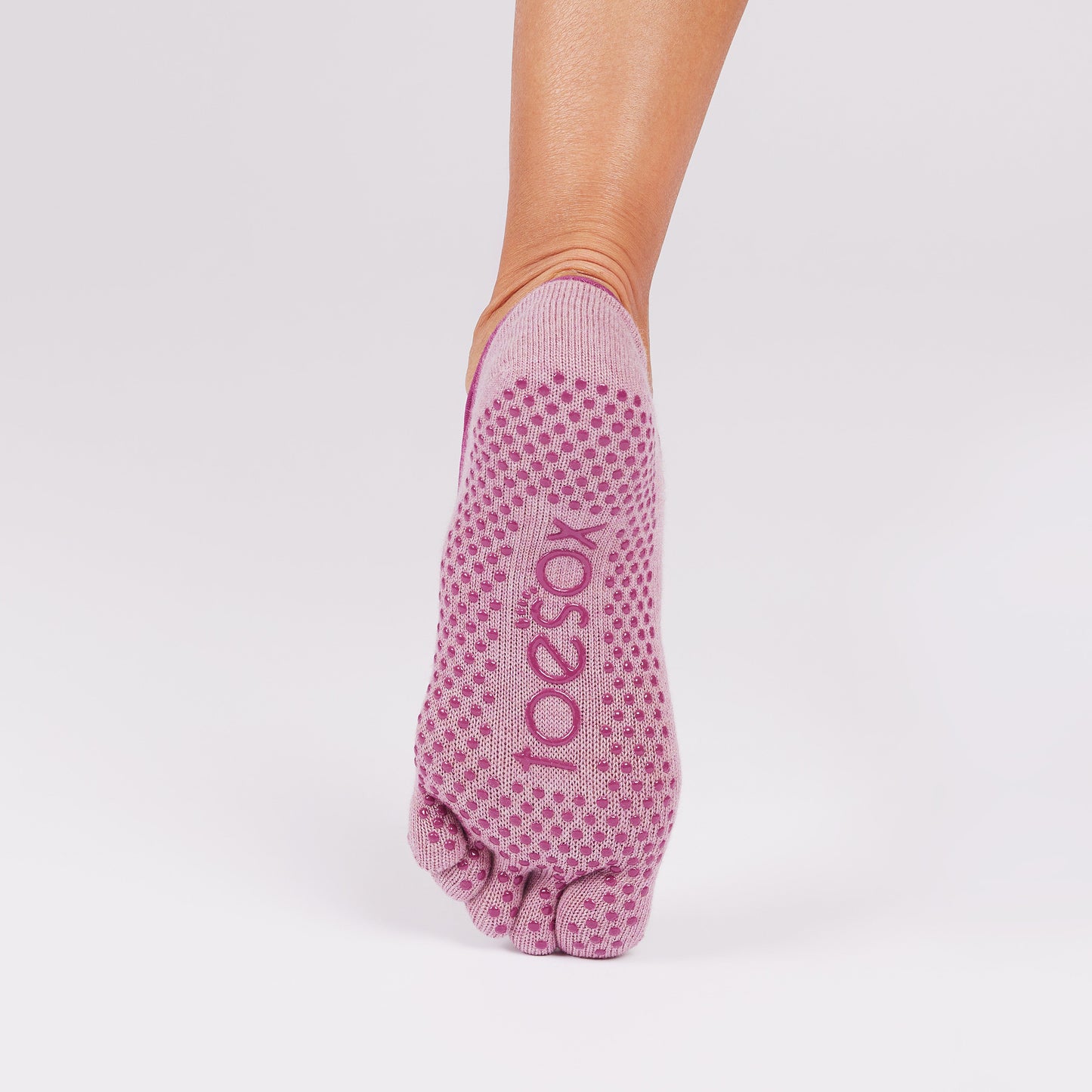TOESOX Full Toe Elle - Wineberry Heather