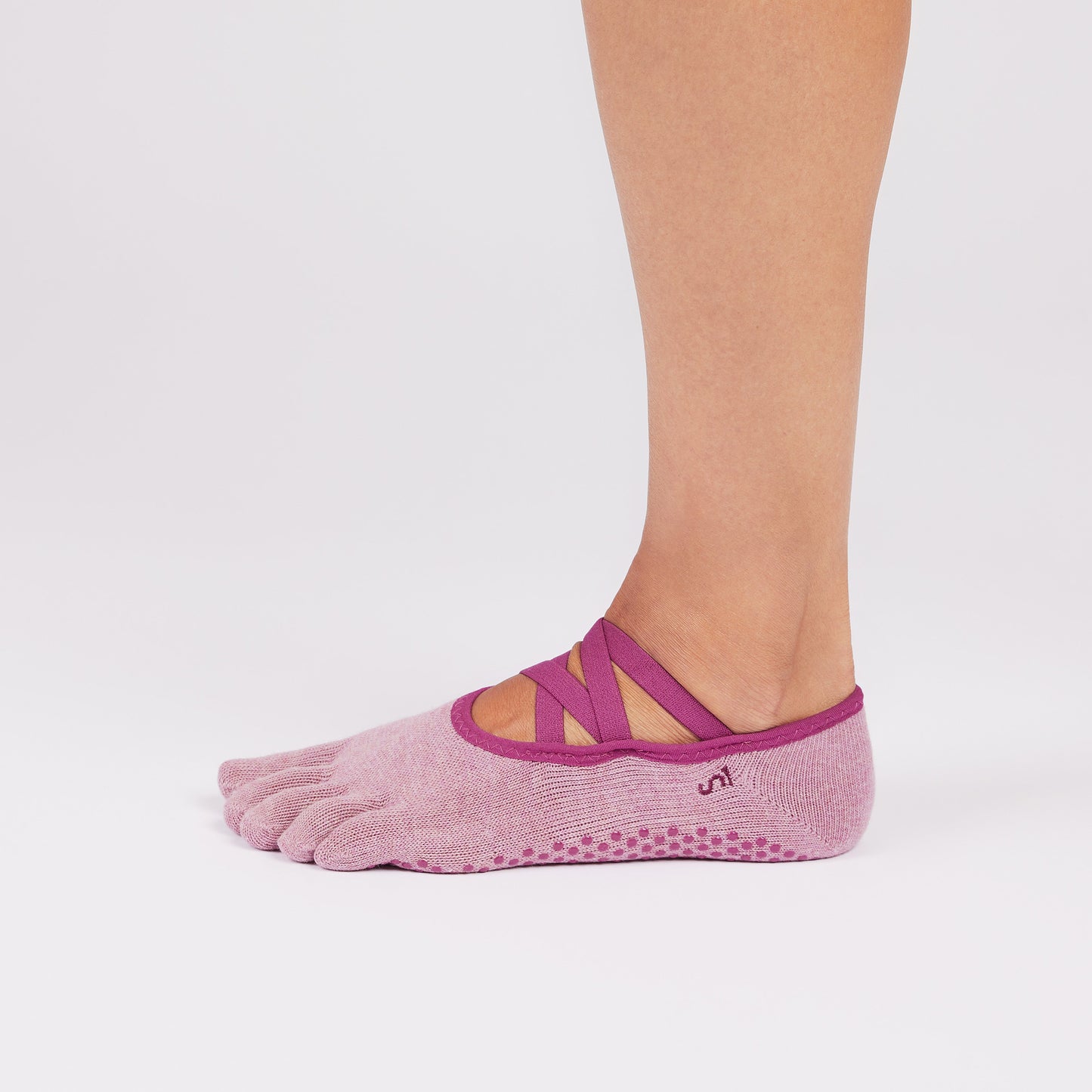 TOESOX Full Toe Elle - Wineberry Heather