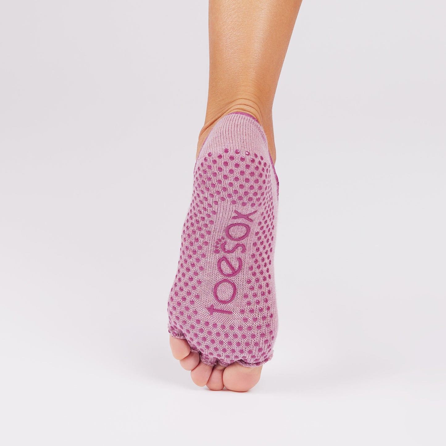 TOESOX Half Toe Elle - Wineberry Heather