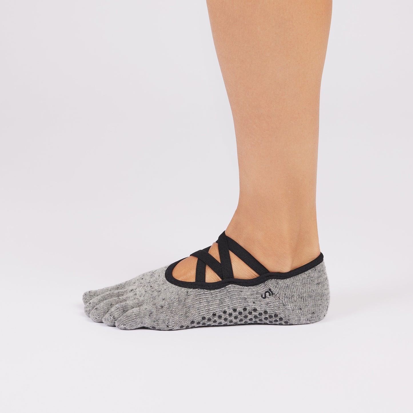 TOESOX Full Toe Elle - Grey Speckle