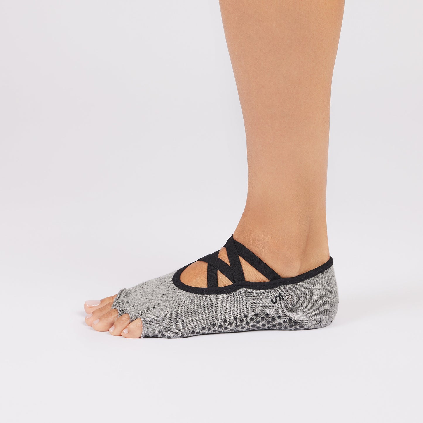 TOESOX Half Toe Elle - Grey Speckle