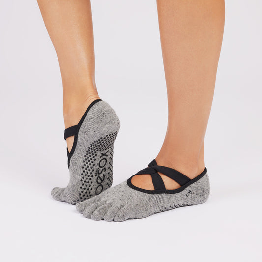 TOESOX Full Toe Ivy - Grey Speckle