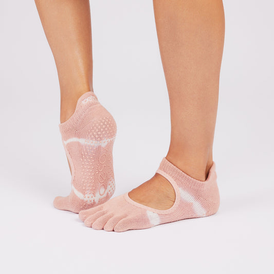 TOESOX Full Toe Bellarina - Petal Tie Dye Stripe
