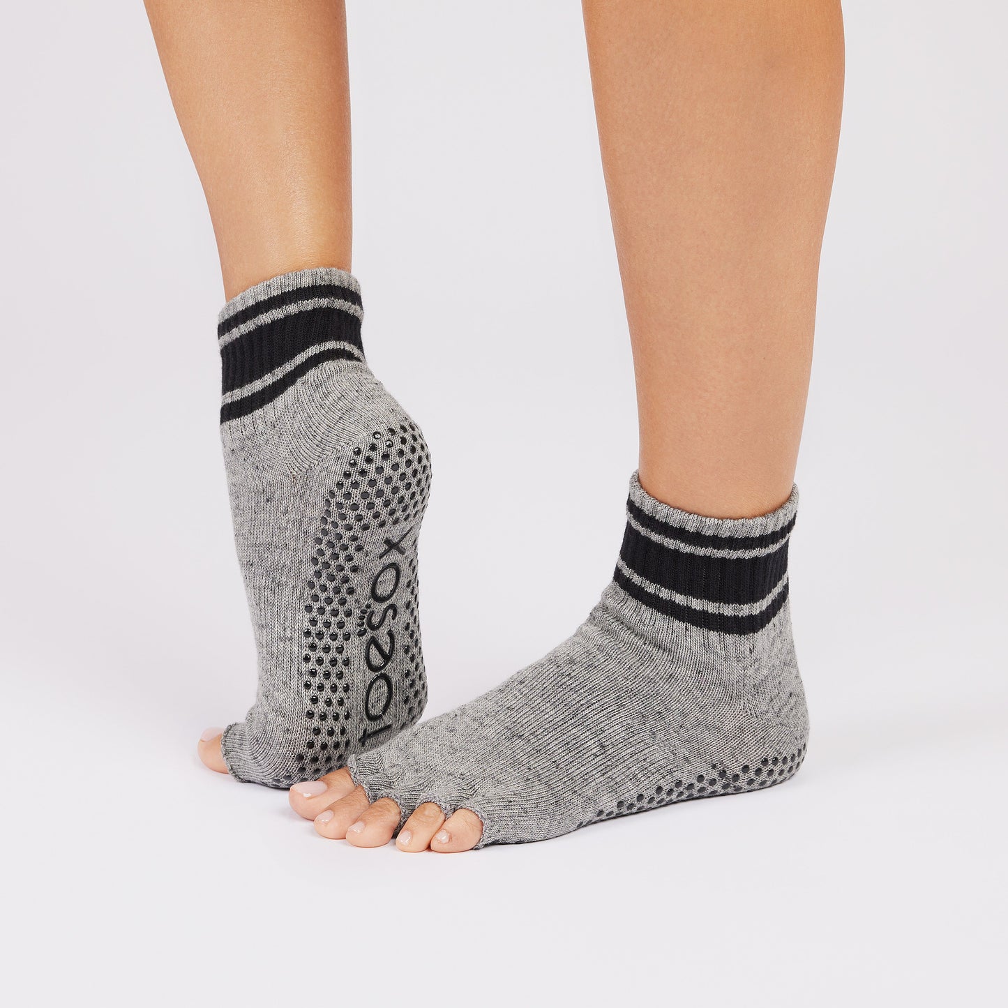 TOESOX Half Toe Melody - Grey Speckle