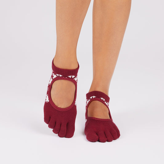 TOESOX Full Toe Bellarina - Ruby