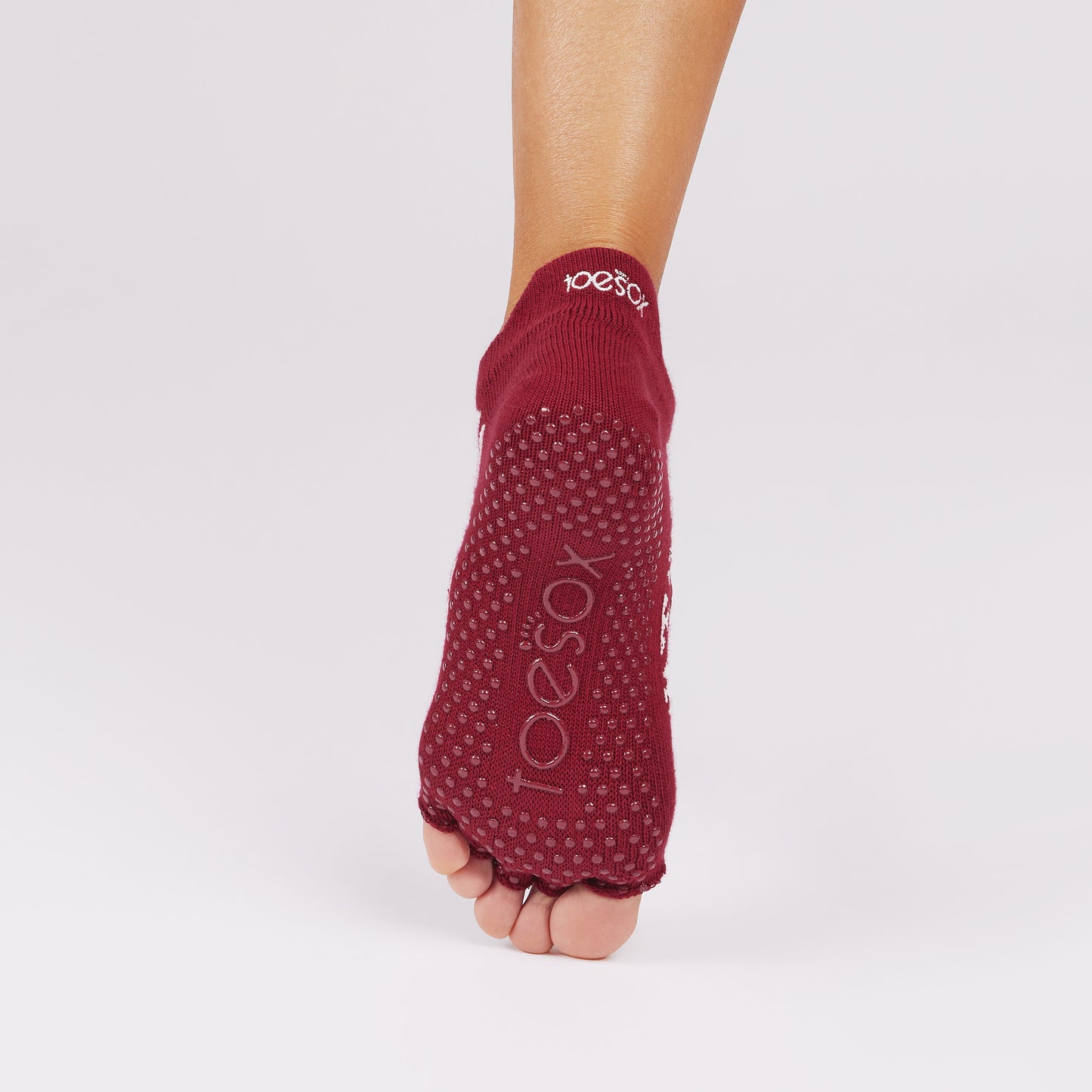 TOESOX Half Toe Bellarina - Ruby