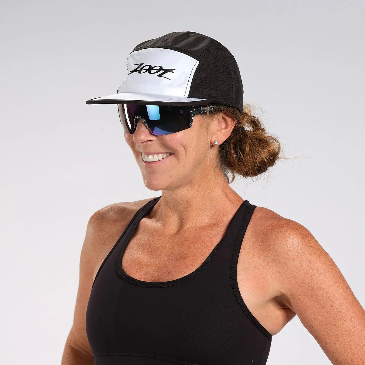 ZOOT Unisex's Tech 5-Panel Hat - Black/White