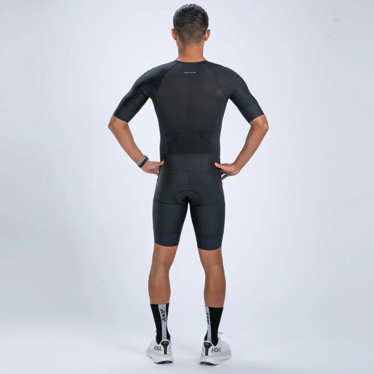ZOOT Men's Elite 2.0 Tri AERO FZ Racesuit - Jet Black