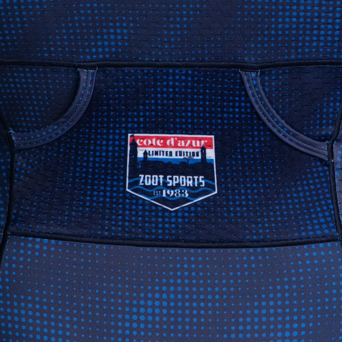 ZOOT Men's Ltd Tri Aero Full Zip Racesuit - COTE D'AZUR