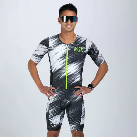 ZOOT Men's Tri AERO FZ Racesuit - Drift Speed
