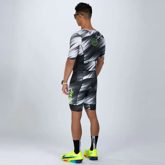 ZOOT Men's Tri AERO FZ Racesuit - Drift Speed