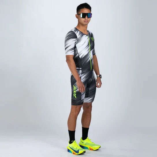 ZOOT Men's Tri AERO FZ Racesuit - Drift Speed