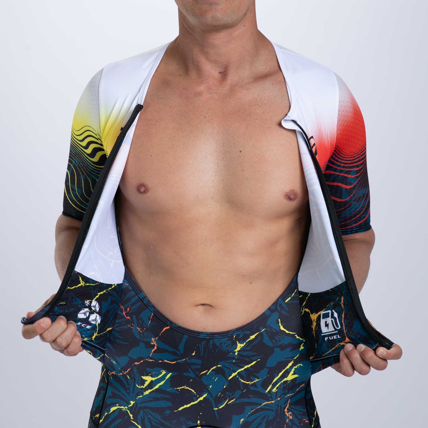 ZOOT Men's Ltd Tri Aero Full Zip Racesuit - KOA