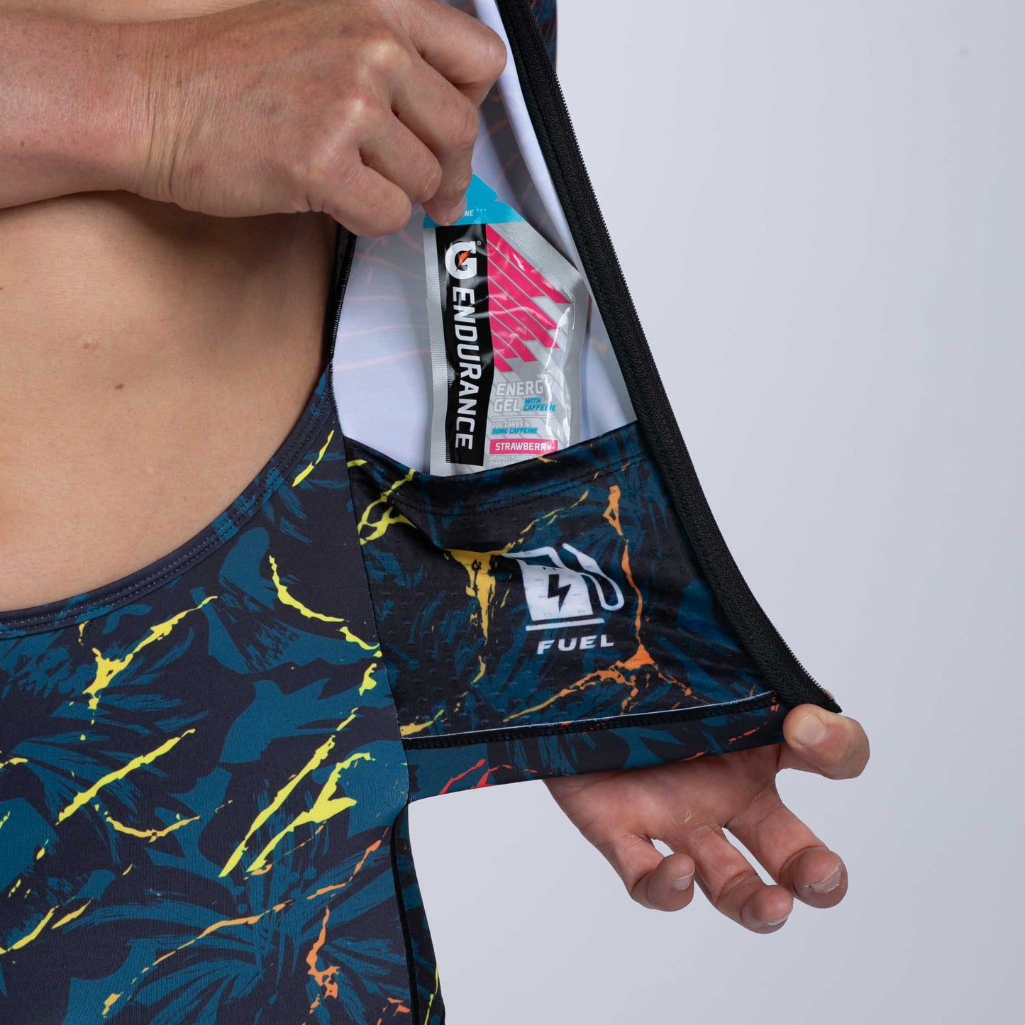 ZOOT Men's Ltd Tri Aero Full Zip Racesuit - KOA