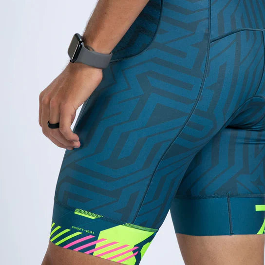 ZOOT Men's Tri AERO FZ Racesuit - Techno