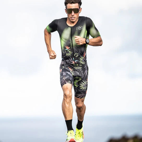 ZOOT Men's Tri AERO FZ Racesuit - Tropical Magic