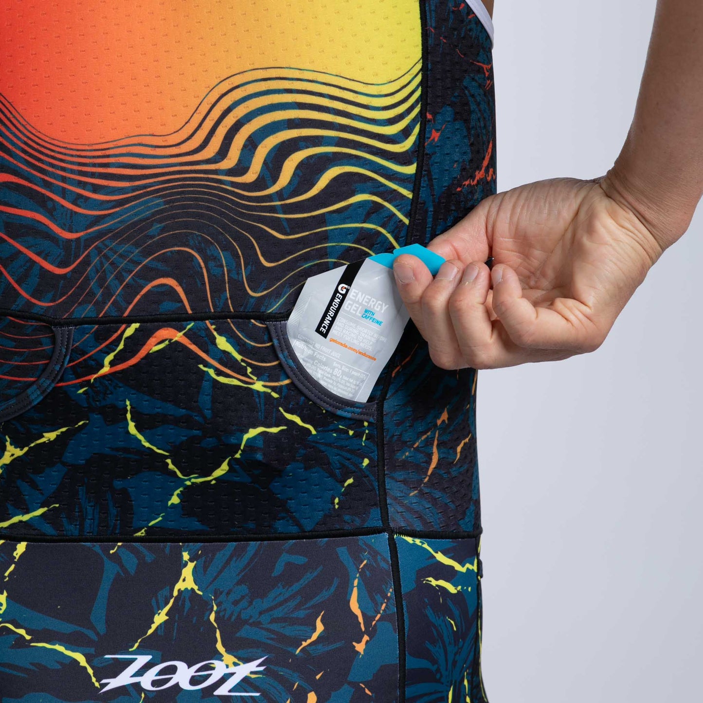 ZOOT Men's Ltd Tri Sleeveless Full Zip Racesuit - KOA