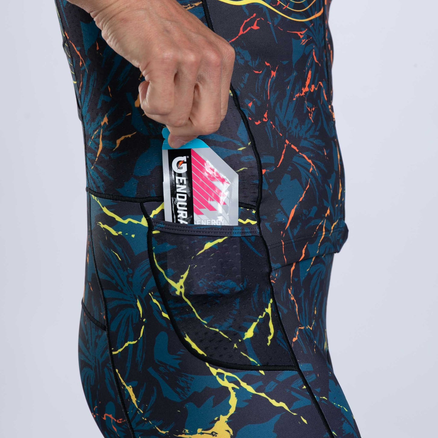 ZOOT Men's Ltd Tri Sleeveless Full Zip Racesuit - KOA