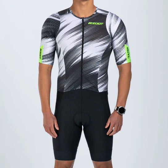 ZOOT Men's Ultra Tri P1 EXOS Racesuit - Drift Speed