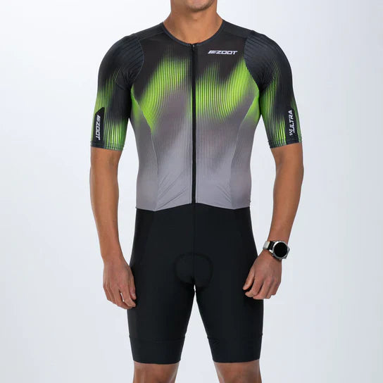 ZOOT Men's Ultra Tri P1 EXOS Racesuit - Tropical Magic