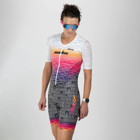 ZOOT Women's Tri AERO FZ Racesuit - IM Endurance