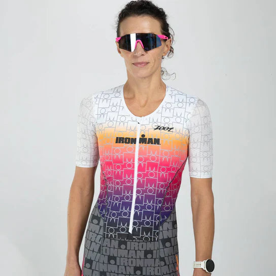 ZOOT Women's Tri AERO FZ Racesuit - IM Endurance