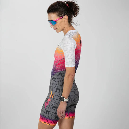 ZOOT Women's Tri AERO FZ Racesuit - IM Endurance