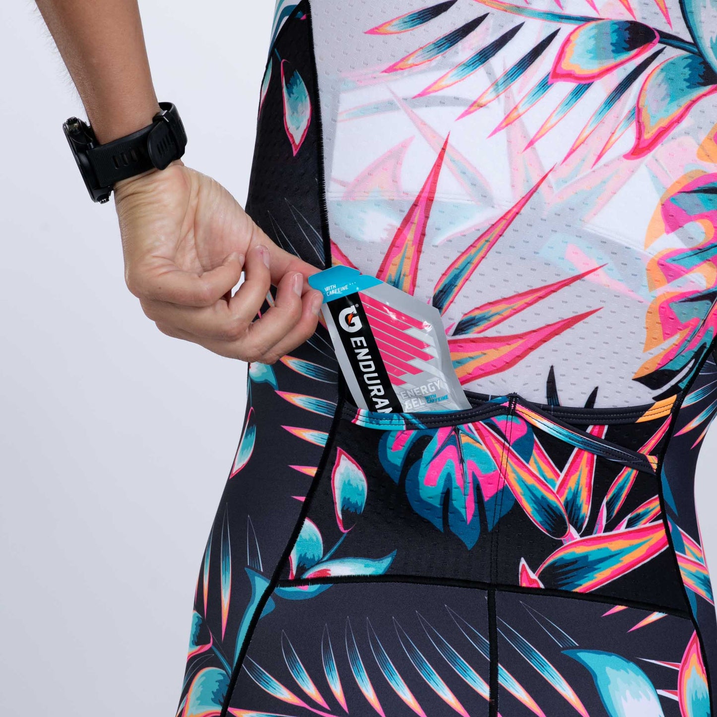 ZOOT Women's Ltd Tri Aero Full Zip Racesuit - KOA TROPICAL