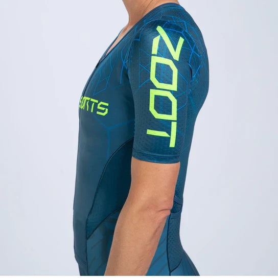 ZOOT Women's Tri AERO FZ Racesuit - Techno